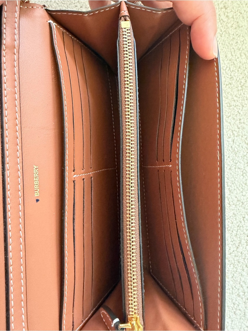 Check Chain Strap Wallet - Picture 4 of 7
